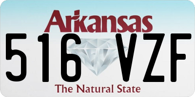 AR license plate 516VZF