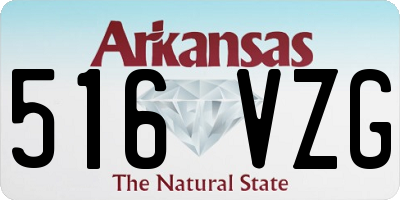 AR license plate 516VZG