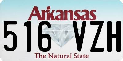AR license plate 516VZH