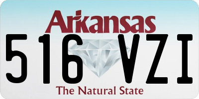 AR license plate 516VZI