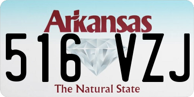 AR license plate 516VZJ