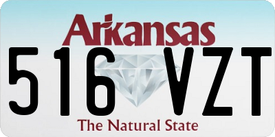 AR license plate 516VZT