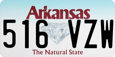 AR license plate 516VZW