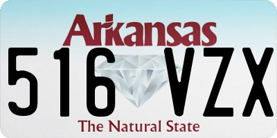 AR license plate 516VZX