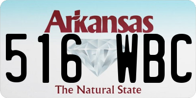 AR license plate 516WBC