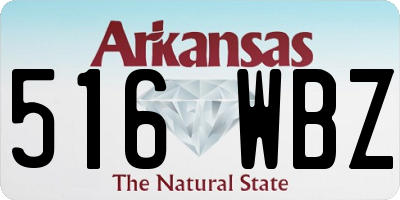 AR license plate 516WBZ