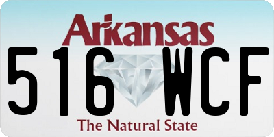 AR license plate 516WCF