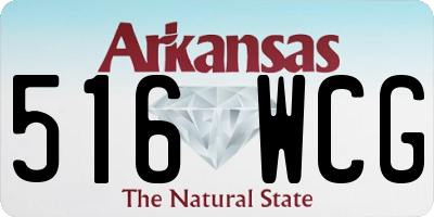 AR license plate 516WCG