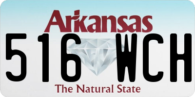 AR license plate 516WCH