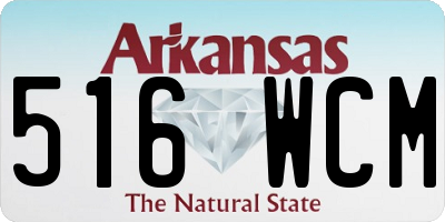 AR license plate 516WCM