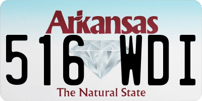 AR license plate 516WDI