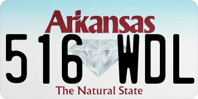 AR license plate 516WDL