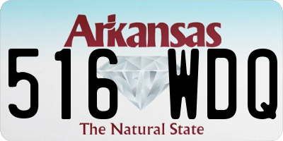 AR license plate 516WDQ