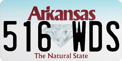 AR license plate 516WDS