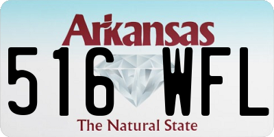 AR license plate 516WFL