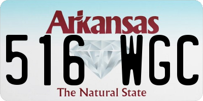 AR license plate 516WGC