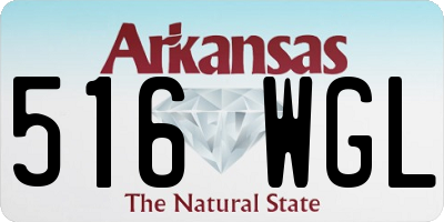 AR license plate 516WGL