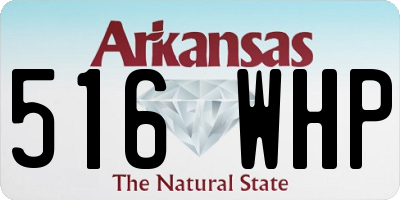 AR license plate 516WHP