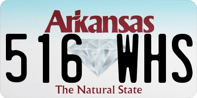 AR license plate 516WHS