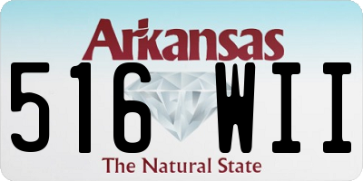 AR license plate 516WII