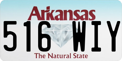 AR license plate 516WIY