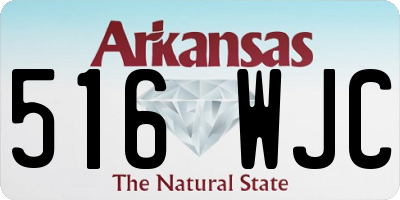 AR license plate 516WJC