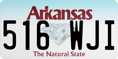 AR license plate 516WJI