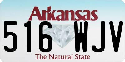 AR license plate 516WJV