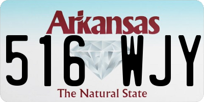 AR license plate 516WJY