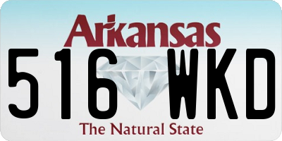 AR license plate 516WKD