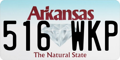 AR license plate 516WKP