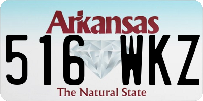 AR license plate 516WKZ