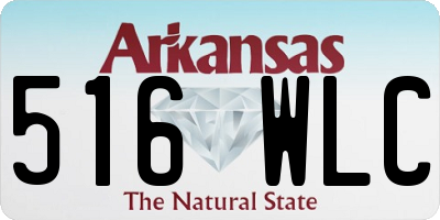 AR license plate 516WLC