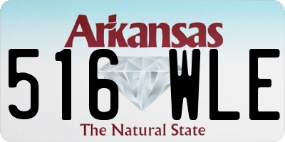 AR license plate 516WLE