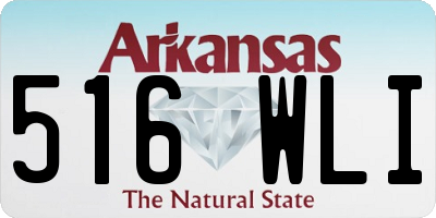 AR license plate 516WLI