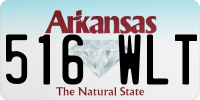 AR license plate 516WLT