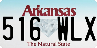 AR license plate 516WLX