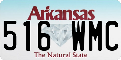 AR license plate 516WMC