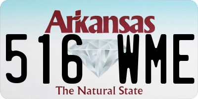 AR license plate 516WME