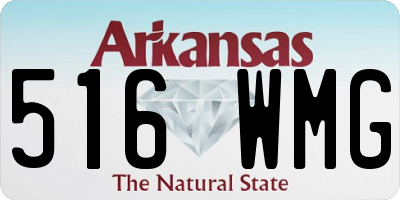 AR license plate 516WMG