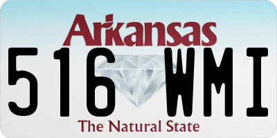AR license plate 516WMI