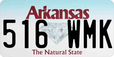 AR license plate 516WMK