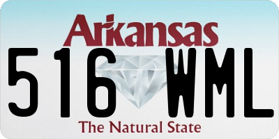 AR license plate 516WML