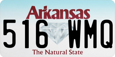AR license plate 516WMQ