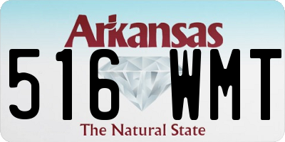AR license plate 516WMT
