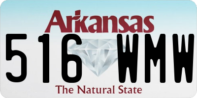 AR license plate 516WMW