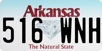 AR license plate 516WNH