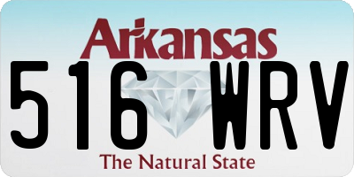 AR license plate 516WRV