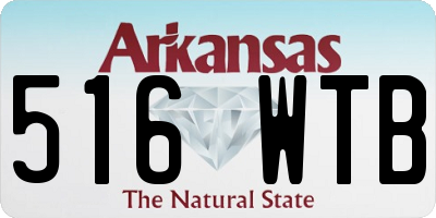 AR license plate 516WTB