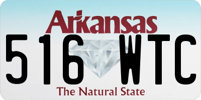 AR license plate 516WTC